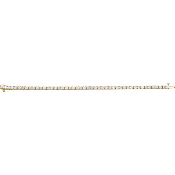 18K Gold Diamond Tennis Bracelet