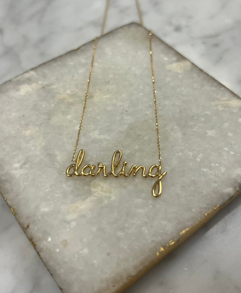 14k Gold Bespoke Necklace