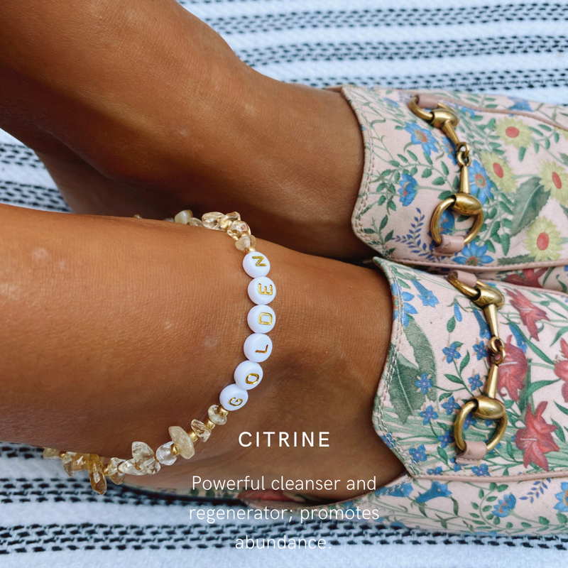 CREATE YOUR CRYSTAL ANKLET