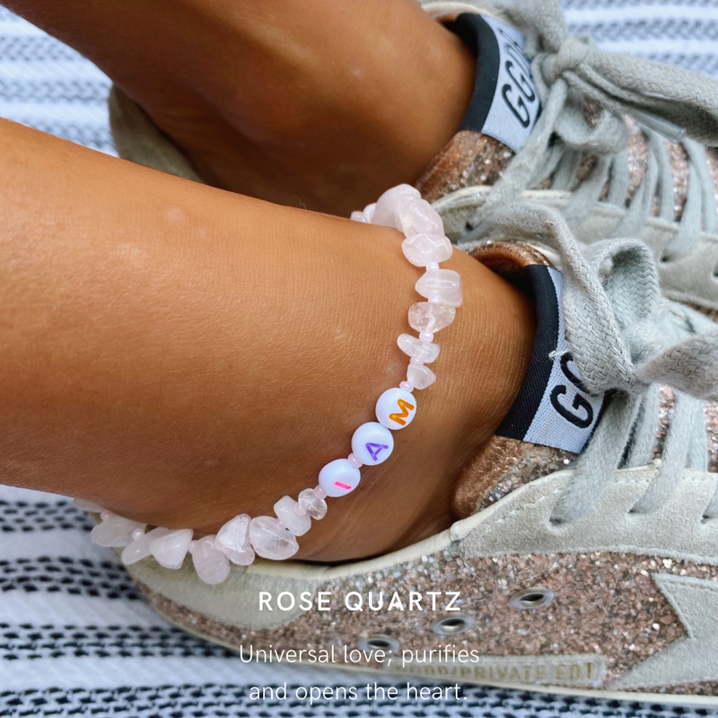 CREATE YOUR CRYSTAL ANKLET